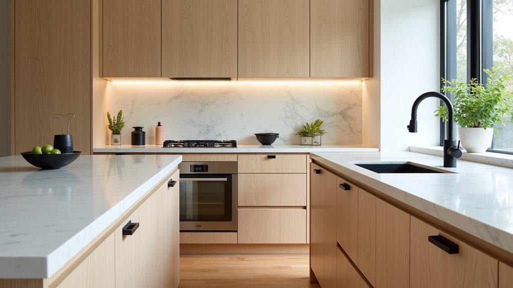 bold contrast with elegance