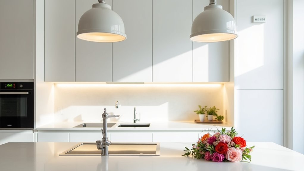 bright white kitchen transformation
