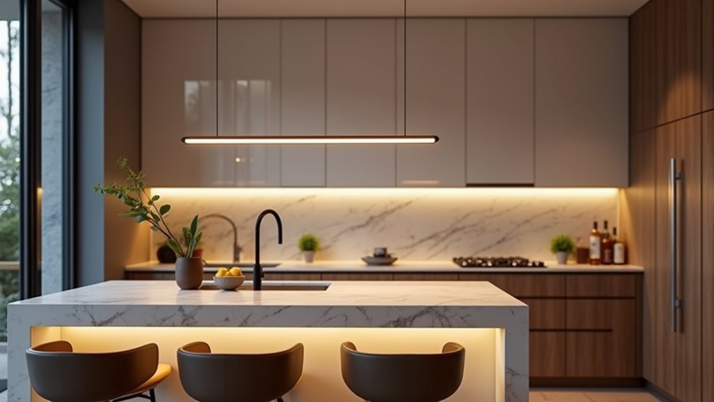 choosing kitchen island lighting