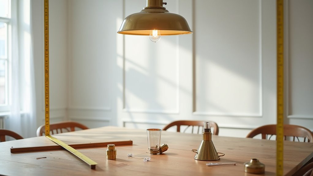 custom dining room lighting
