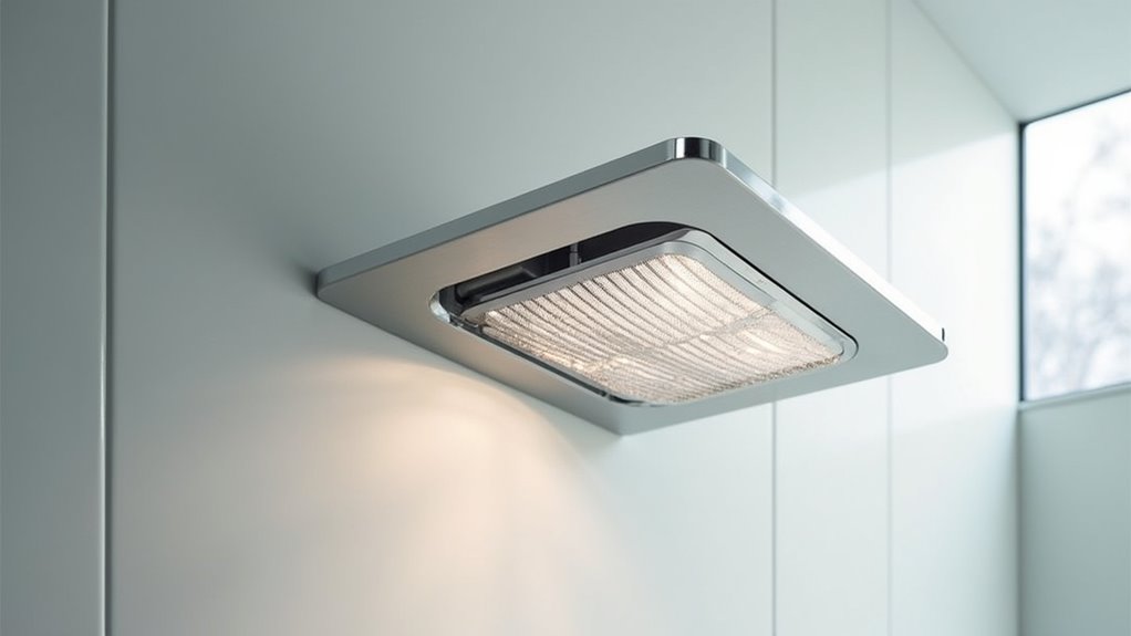 efficient quiet bathroom ventilation