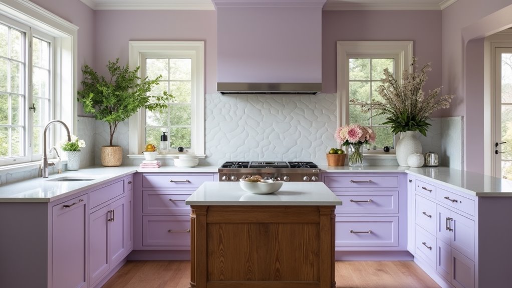elegant light purple combinations