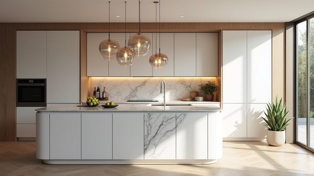 elegant transitional pendant lighting