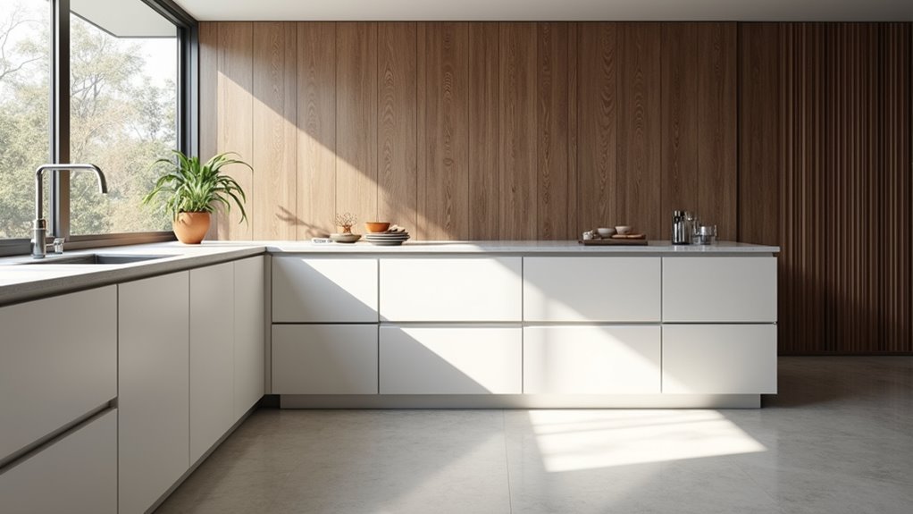 light versus dark cabinets