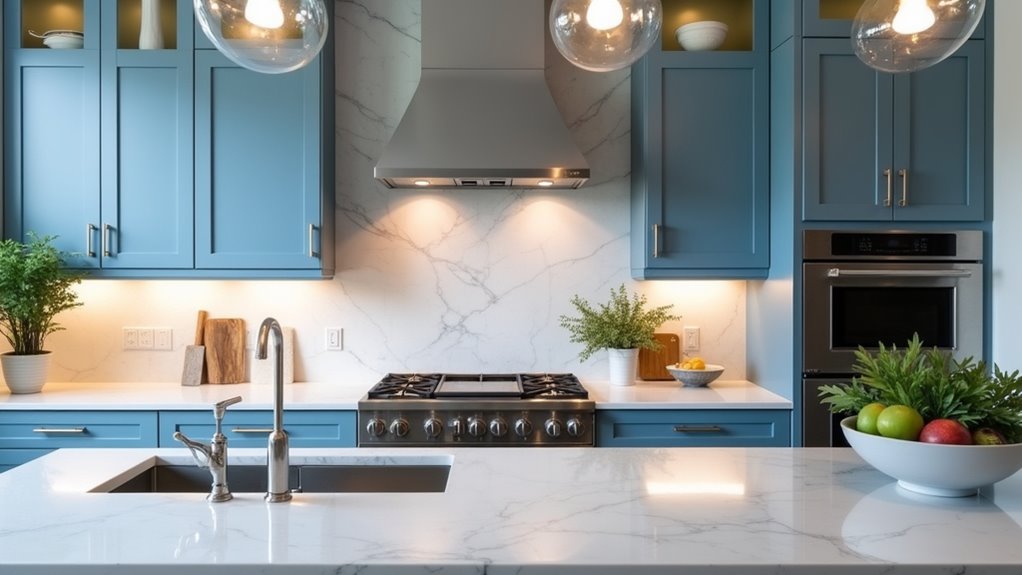 luxurious unique marble countertops