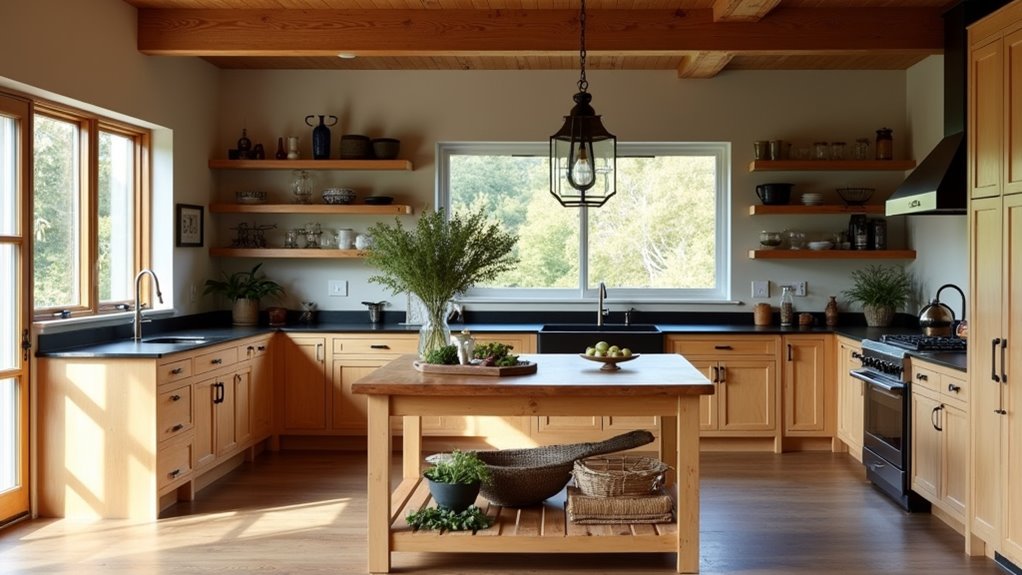 modern rustic farmhouse fusion
