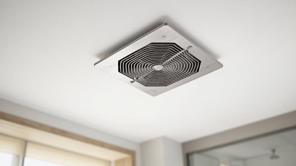 quiet efficient bathroom ventilation