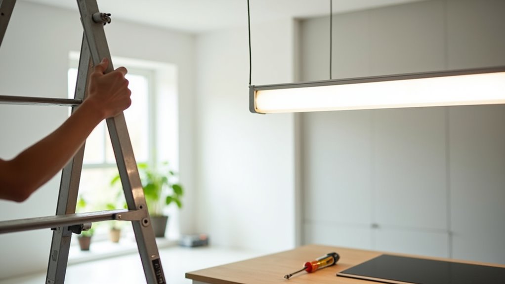 safe fluorescent light removal