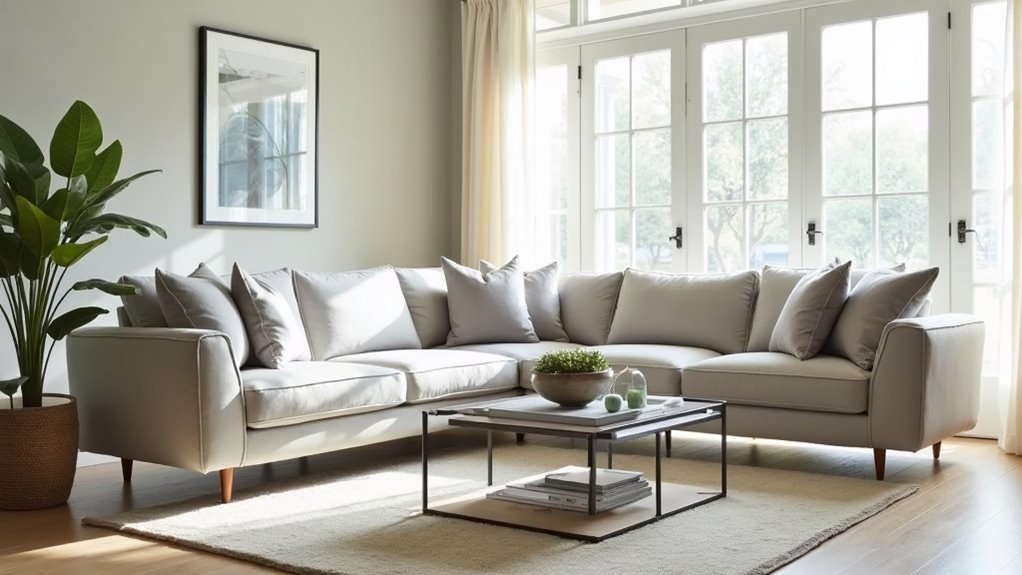 stylish versatile sectional seating