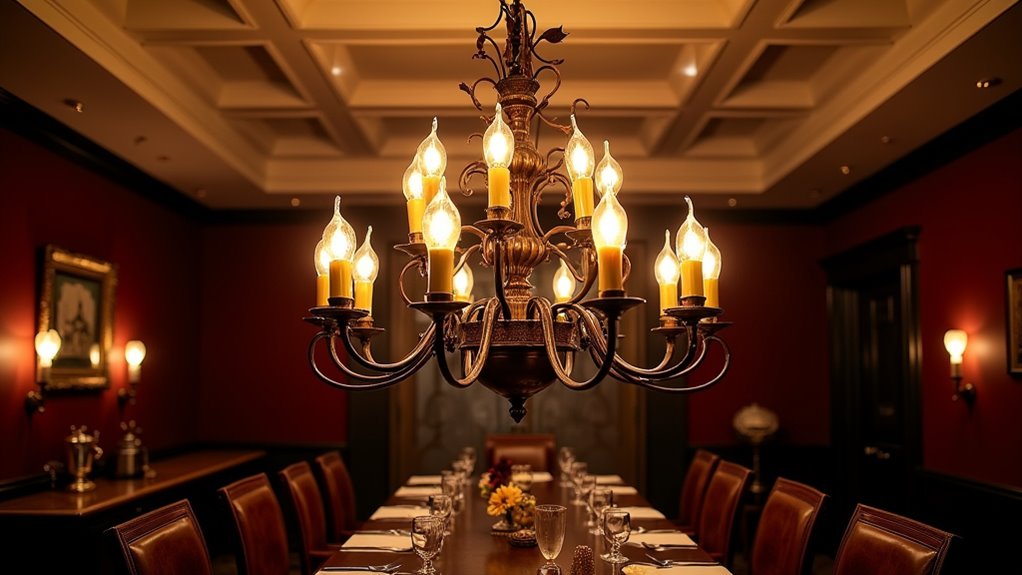 timeless warm candlelight elegance