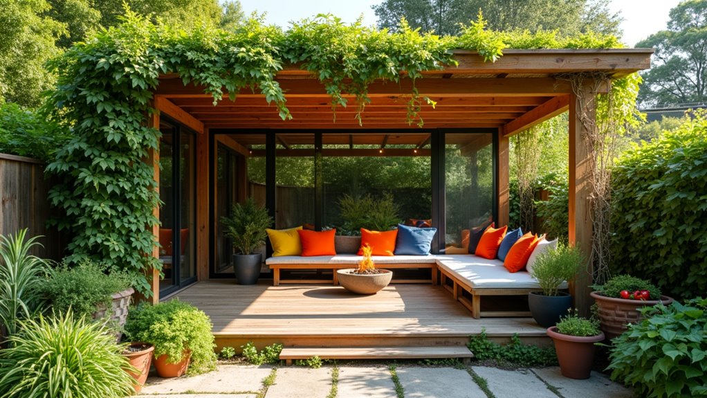 versatile multifunctional garden spaces