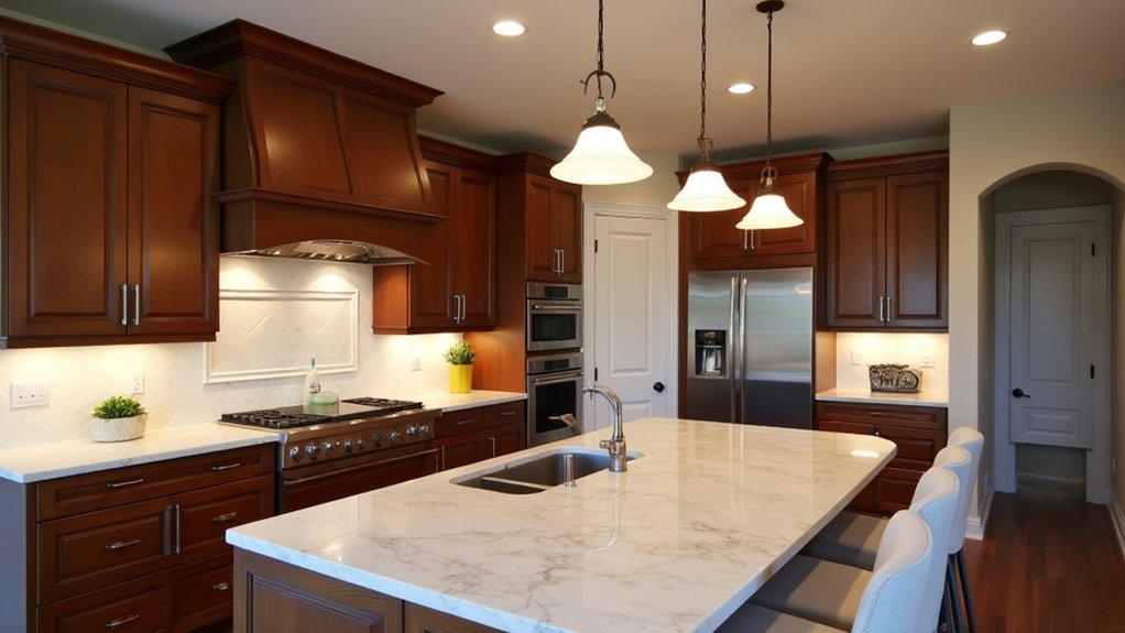 adjust pendant height accordingly