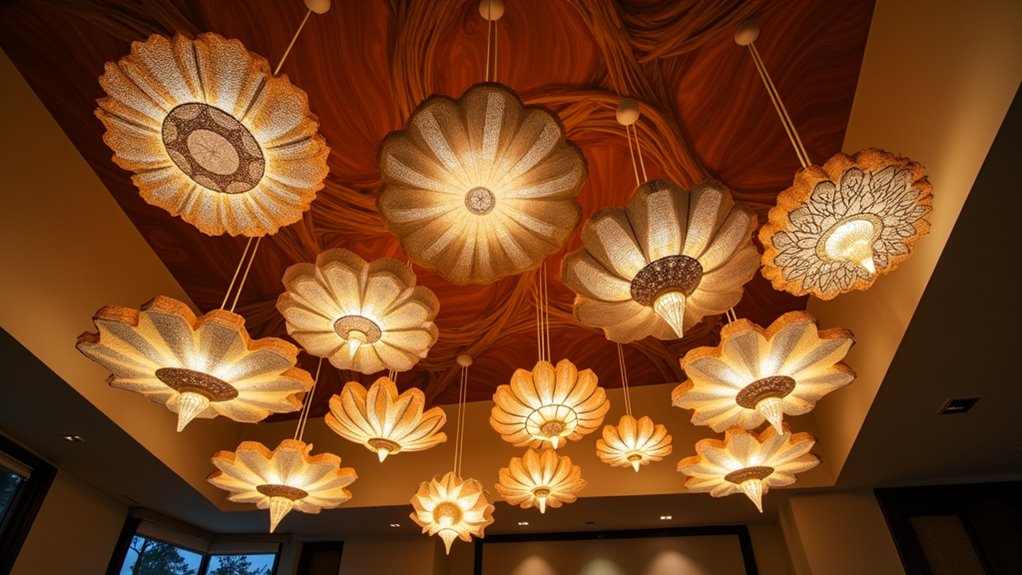 artistic wooden light fixtures