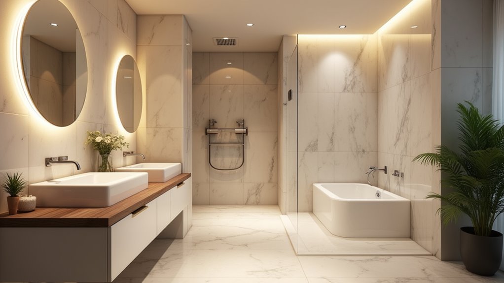 bathroom lighting kelvin ranges