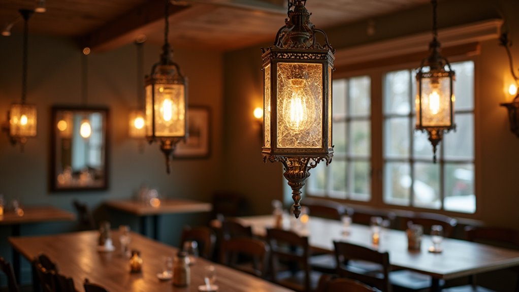 charming vintage lantern fixtures