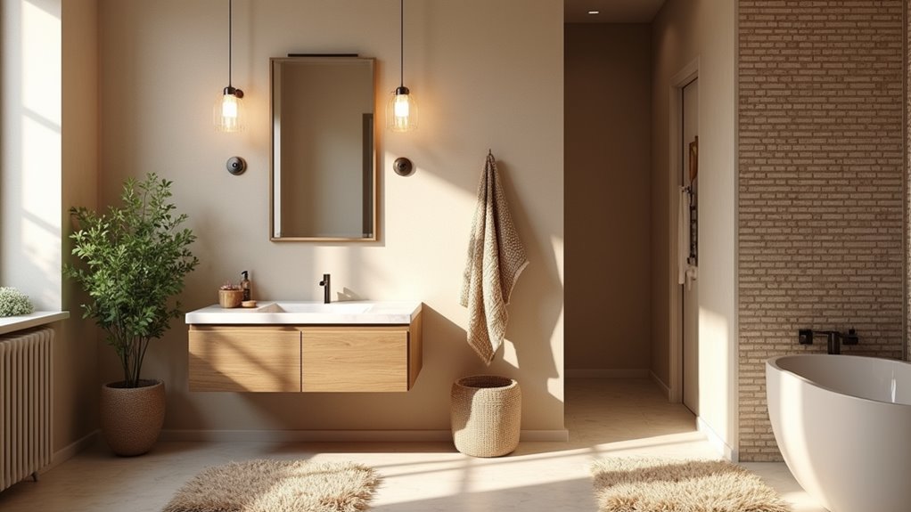 cozy bathroom design elements