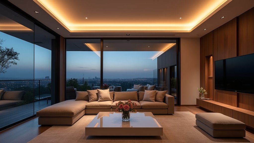 customizable lighting for ambiance