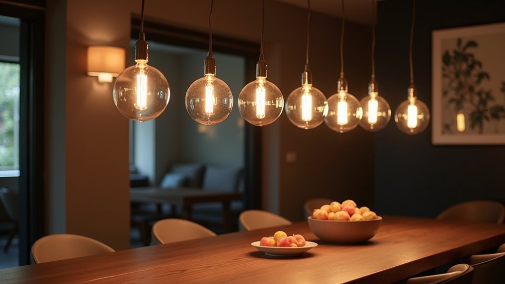 elegant glass pendant lighting