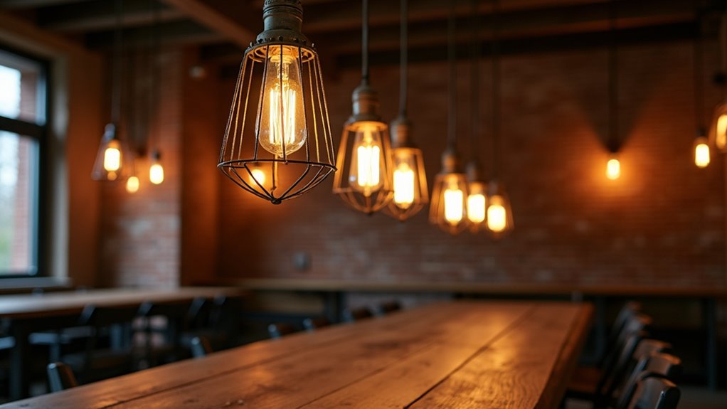 industrial style pendant lighting