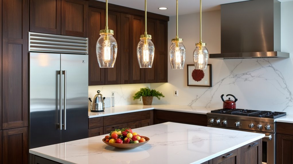 industrial vintage kitchen lighting