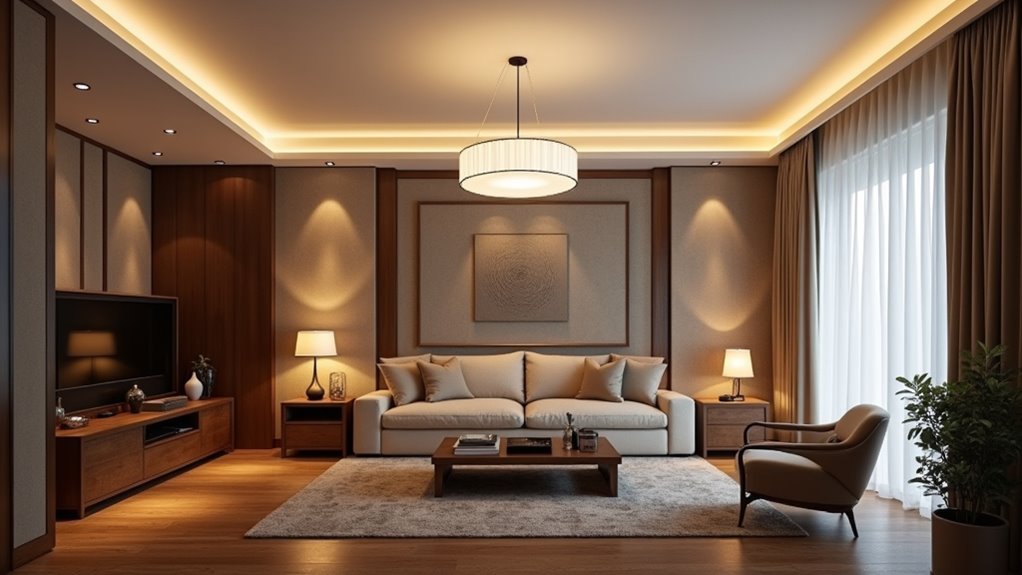 layered lighting enhances functionality
