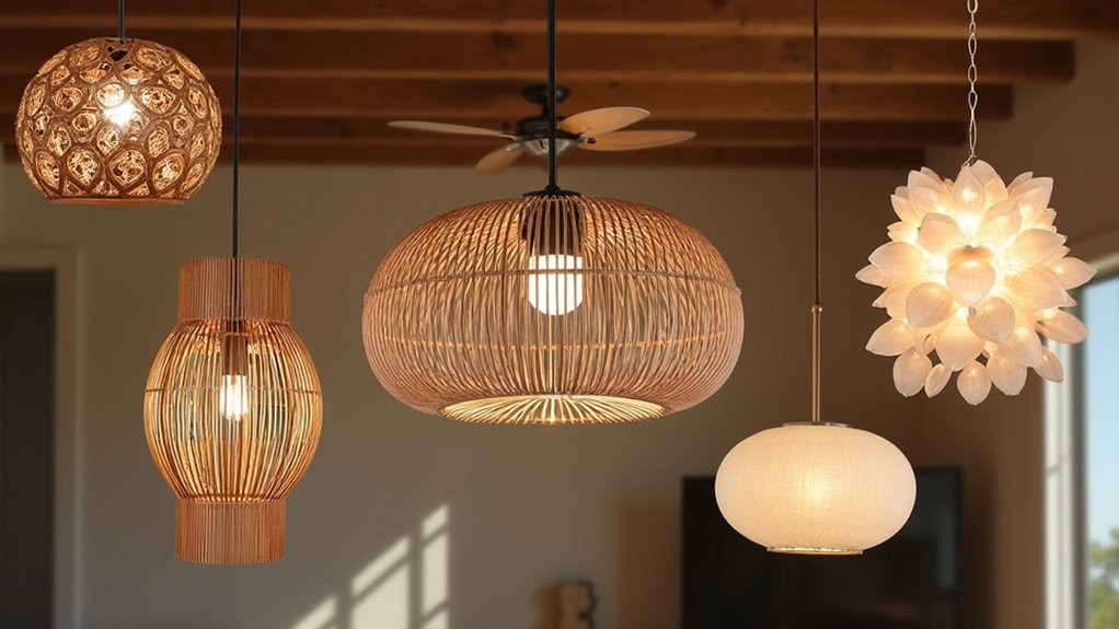 natural elegant lighting fixtures