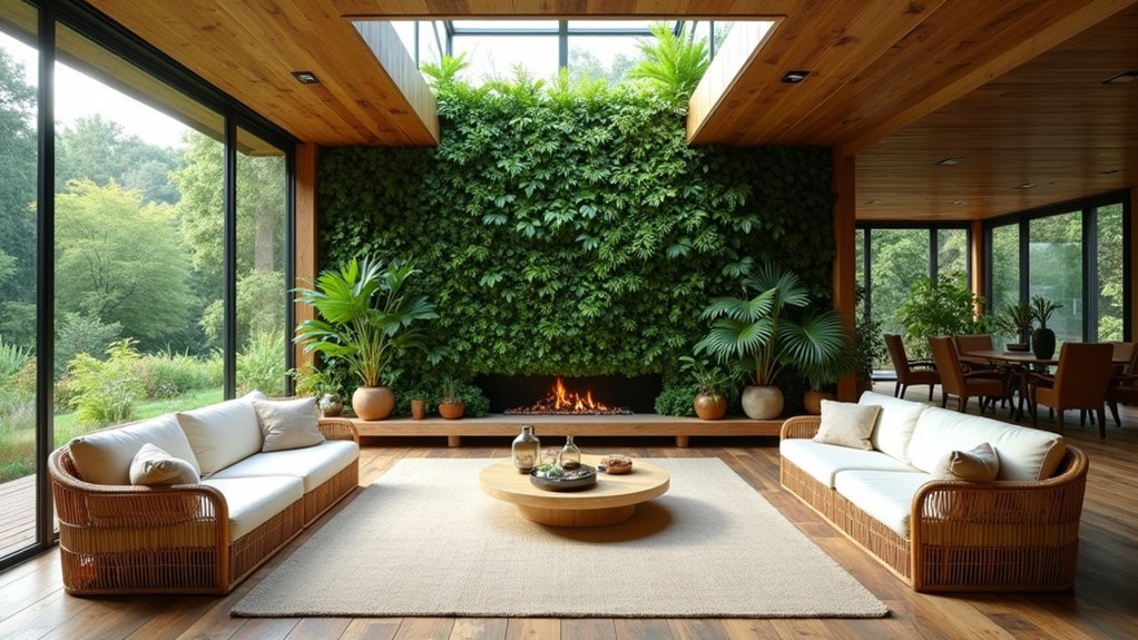 nature inspired interior tranquility