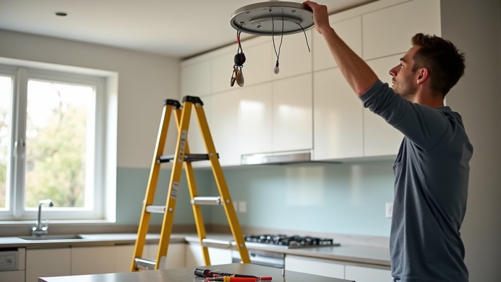 restoring power to fixture
