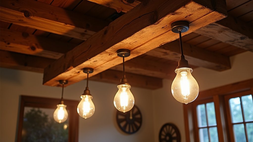 rustic charm wooden chandeliers