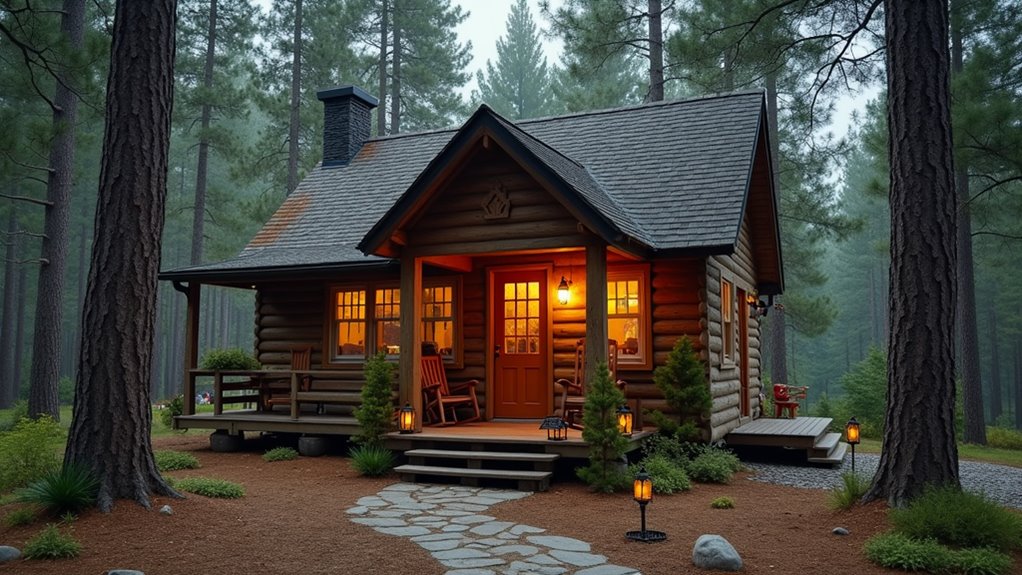 rustic cozy cabin design