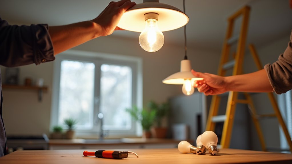 safe and efficient bulb installation