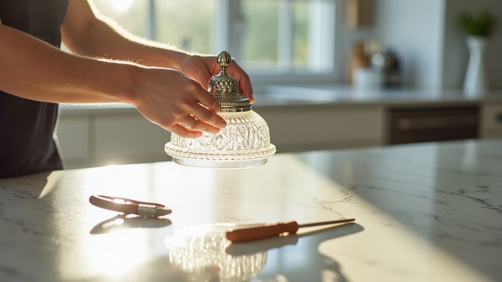 securely attach decorative elements