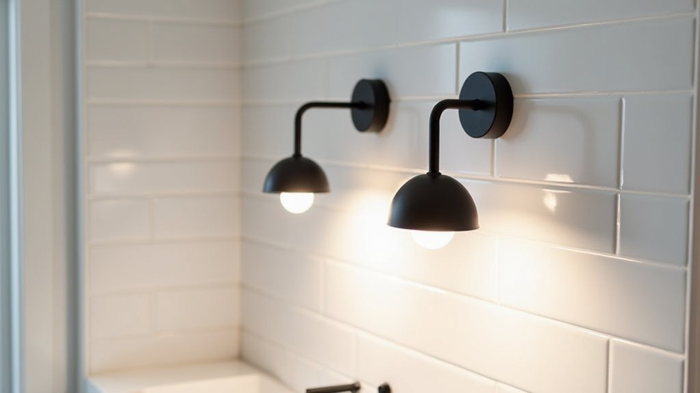 sleek led vanity lighting