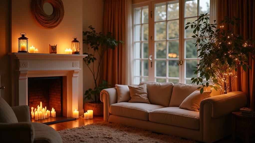 soft intimate dim lighting