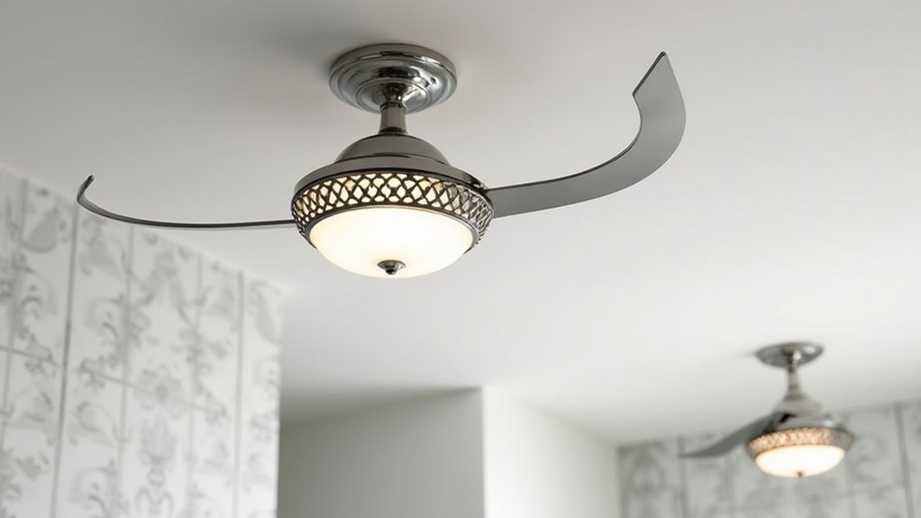 stylish efficient bathroom fan