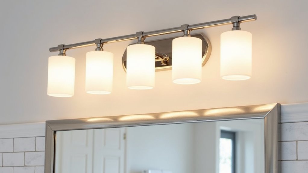 stylish functional bathroom lighting