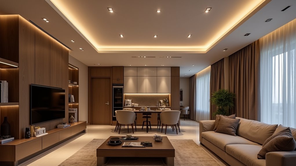 versatile recessed downlights design