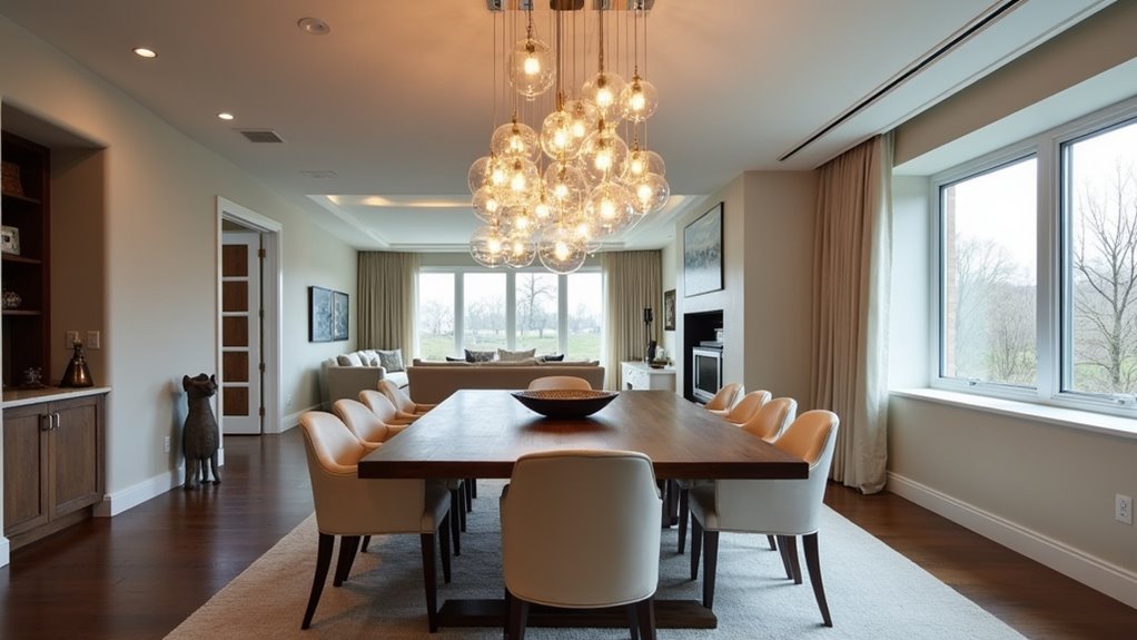 versatile spherical lighting fixtures