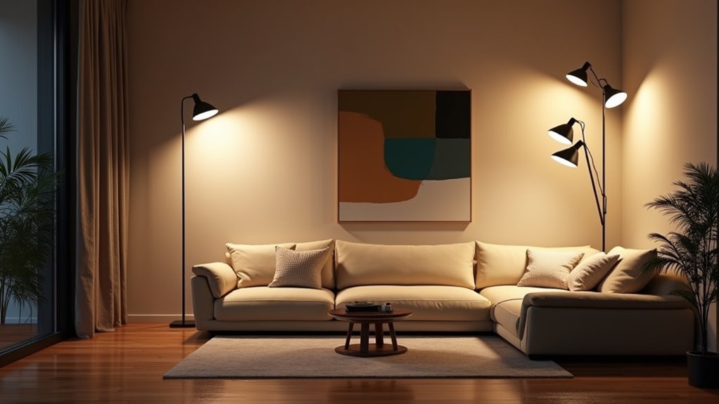 versatile targeted floor lighting