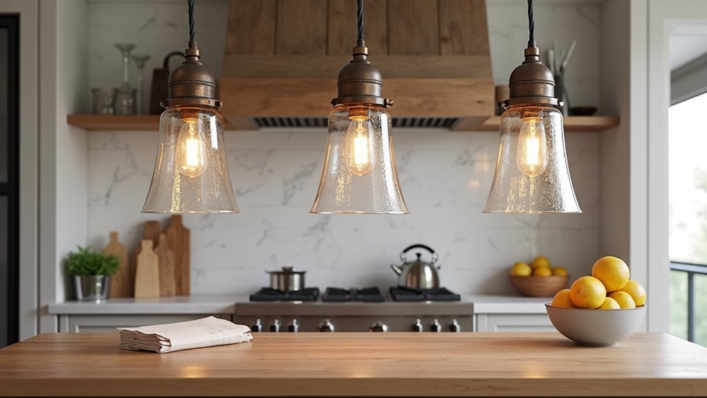 vintage industrial pendant lighting