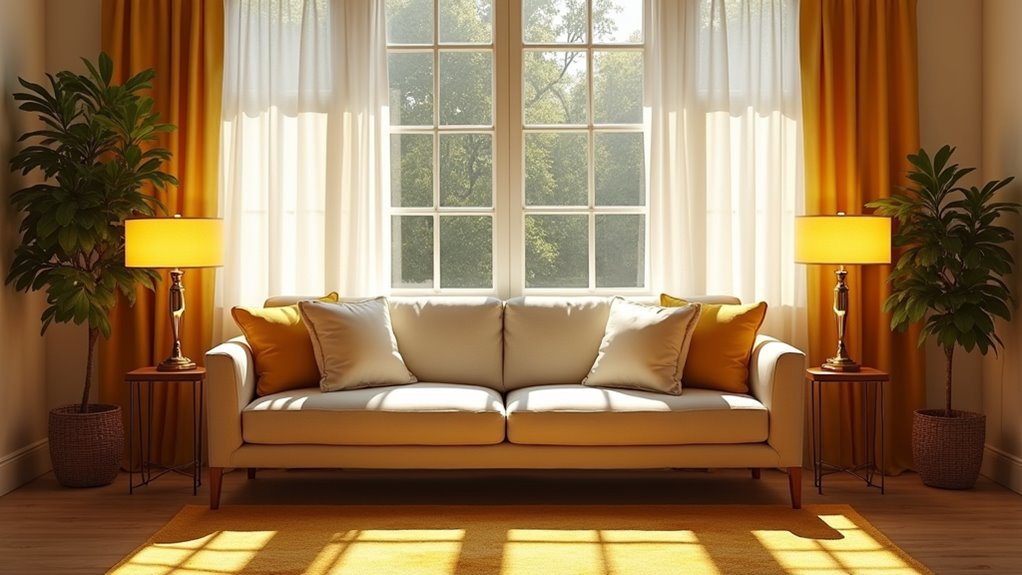 yellow light enhances color harmony