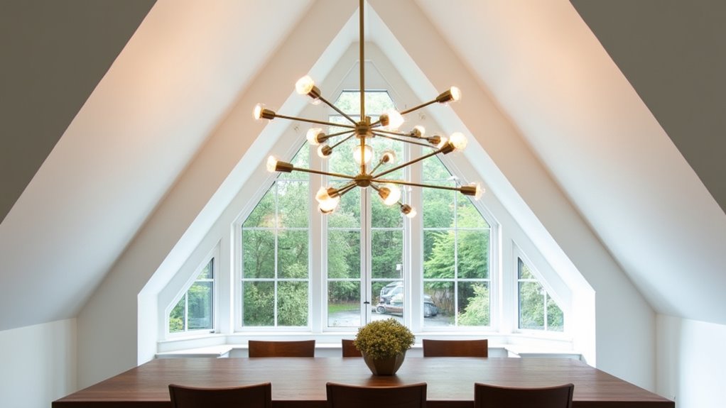 adjustable modern chandelier design
