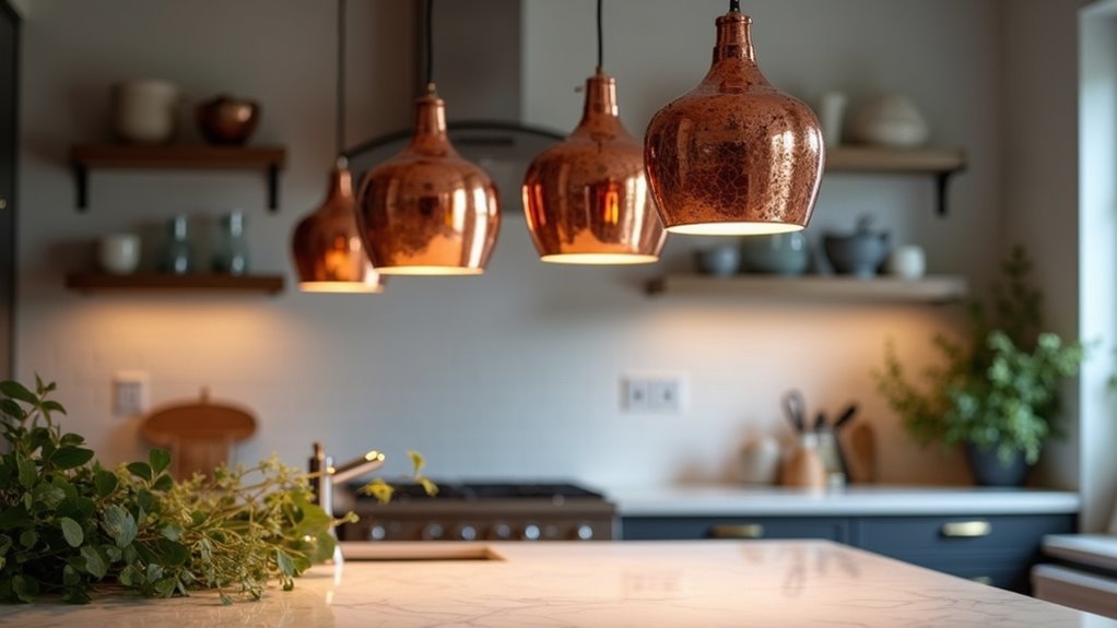 affordable copper pendant lighting