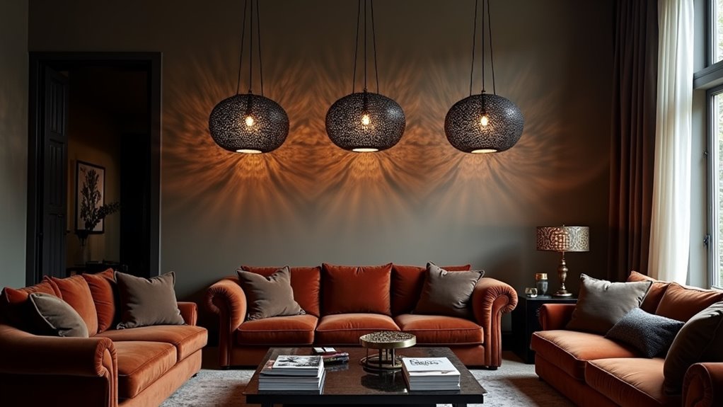 artistic black pendant designs