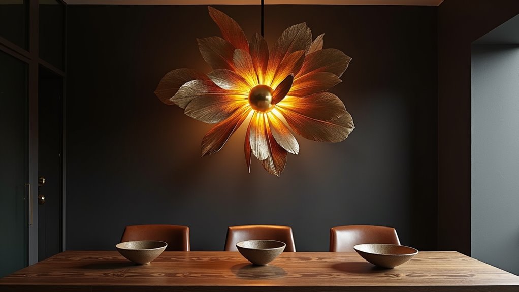 artistic oversized flush mounts
