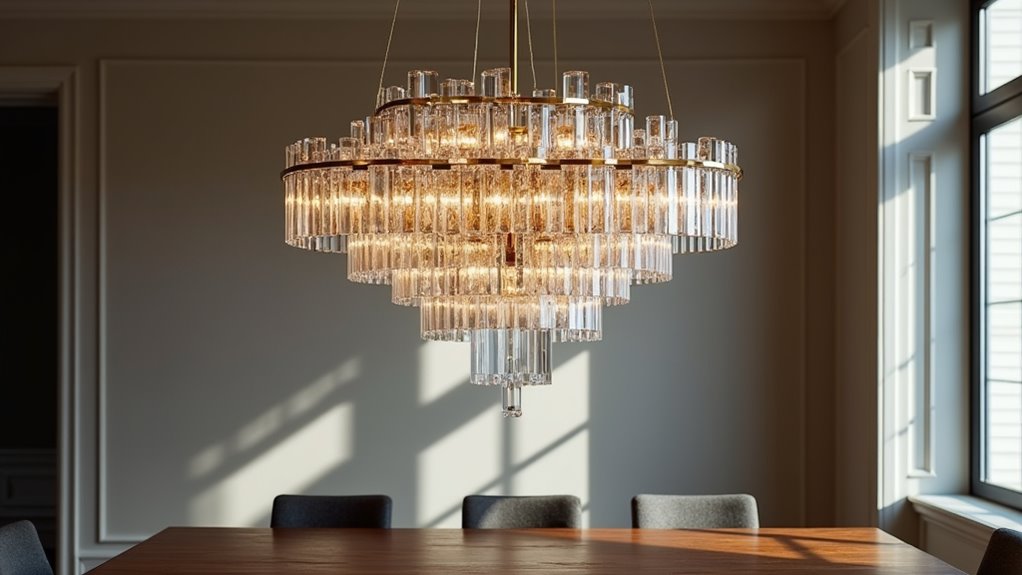 asymmetrical luxury lighting innovation