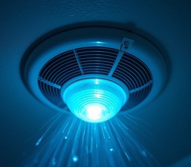 Understanding the Blue Light in My Bathroom Fan