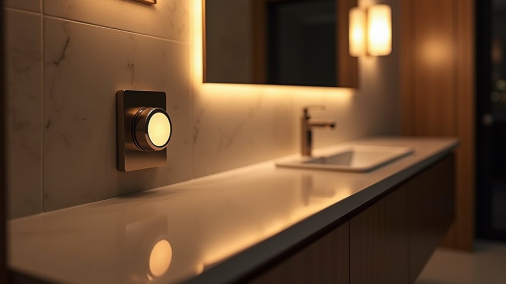 bathroom light dimmer installation
