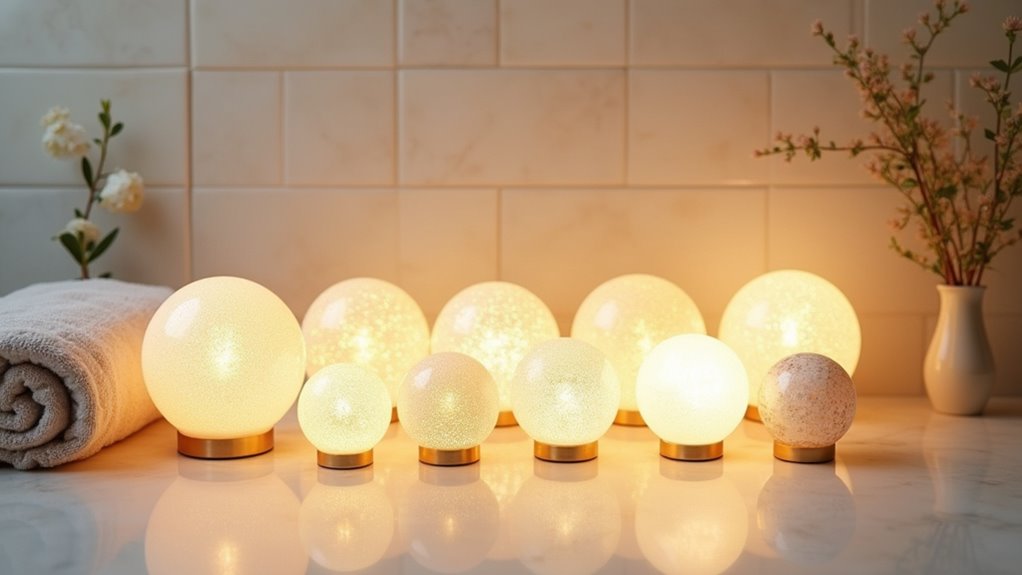 bathroom vanity light globes