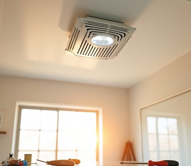 7 Steps to Replacing Your Bathroom Vent Fan With a Light